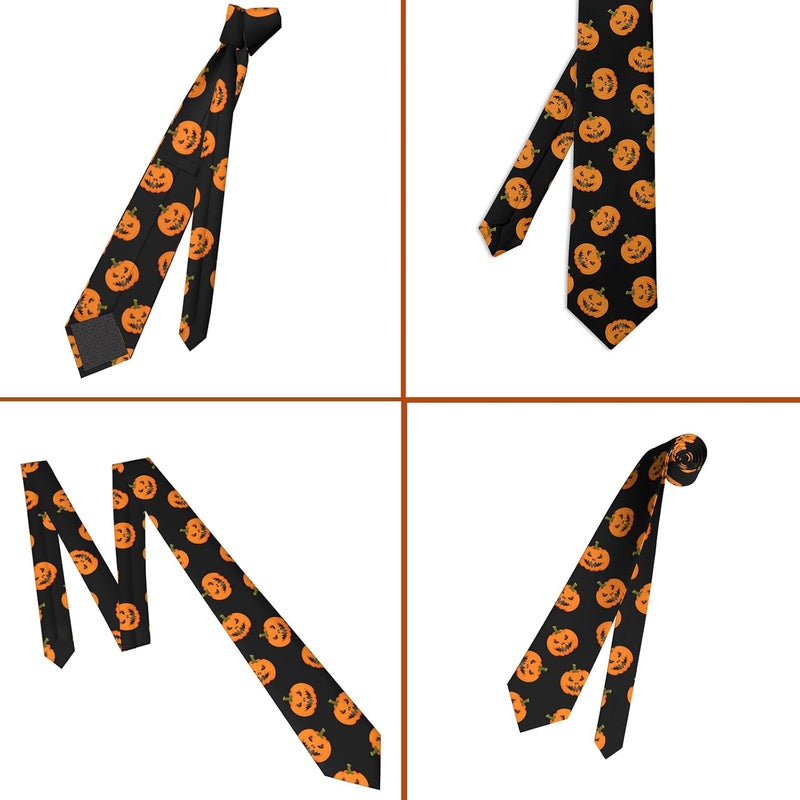 ARESD Men's Tie Funny Neckties Halloween Novelty Ties Formal Party Business Neckties - Image 3